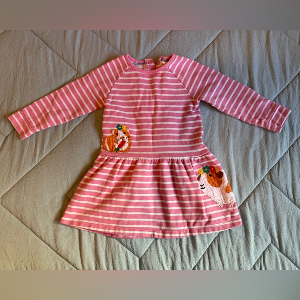 Baby Boden 2-3T Guinea Pig dress